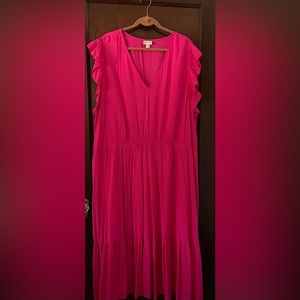 Magenta Dress